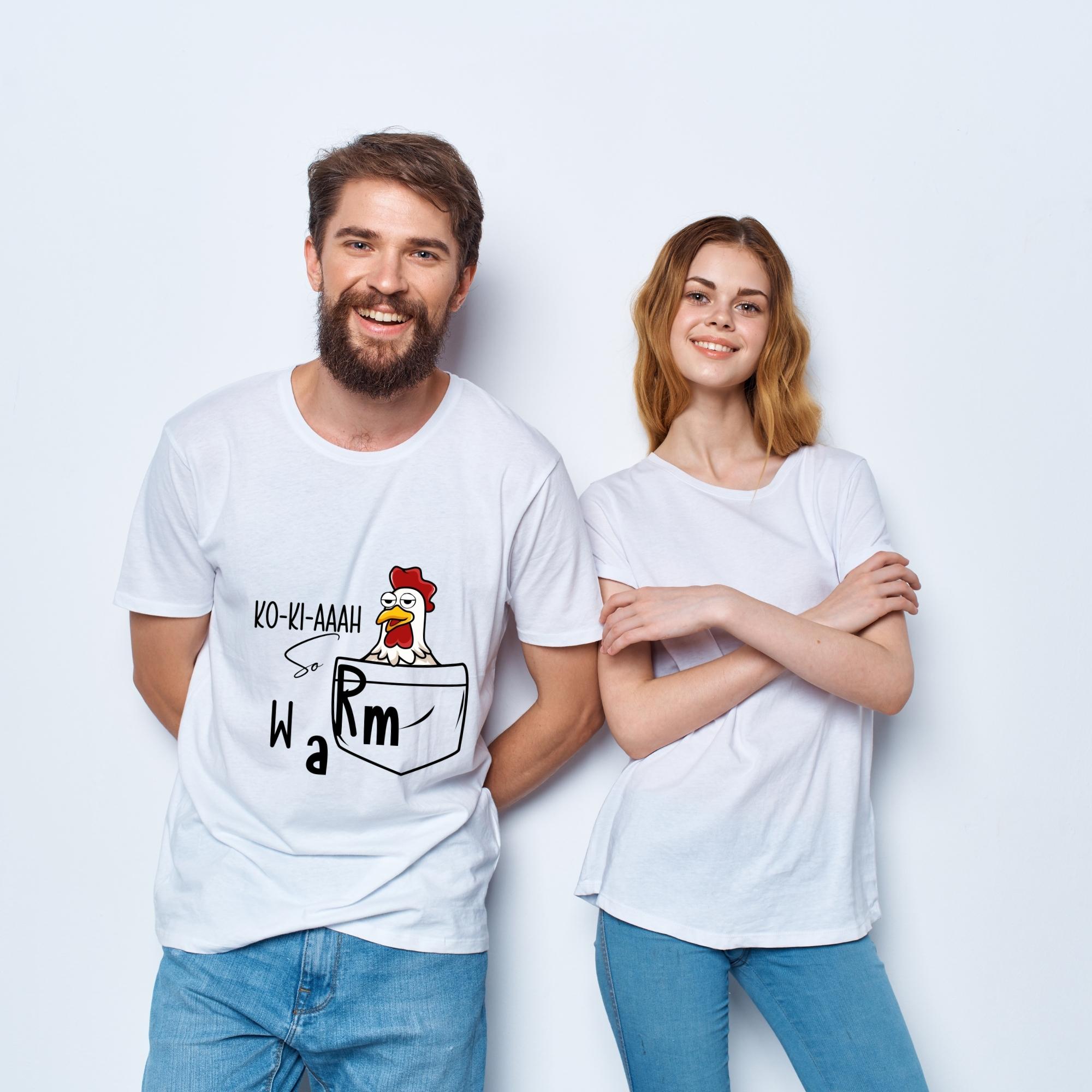 Funny Chicken shirt Performance Unisex Crewneck T-shirt