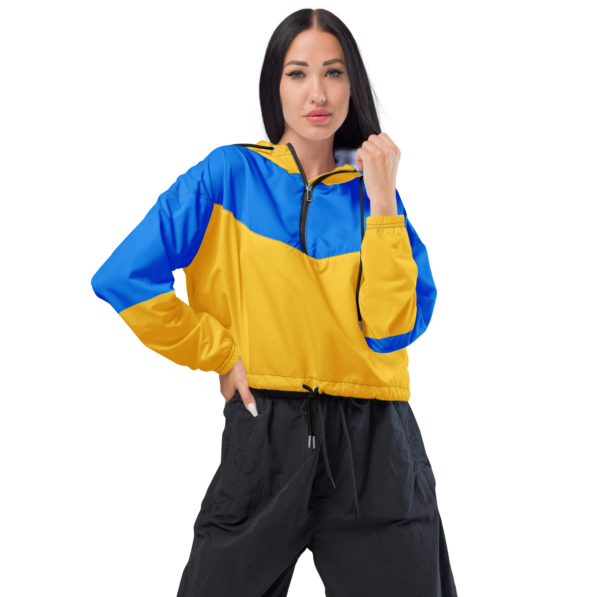 Women’s cropped windbreaker - Image 2