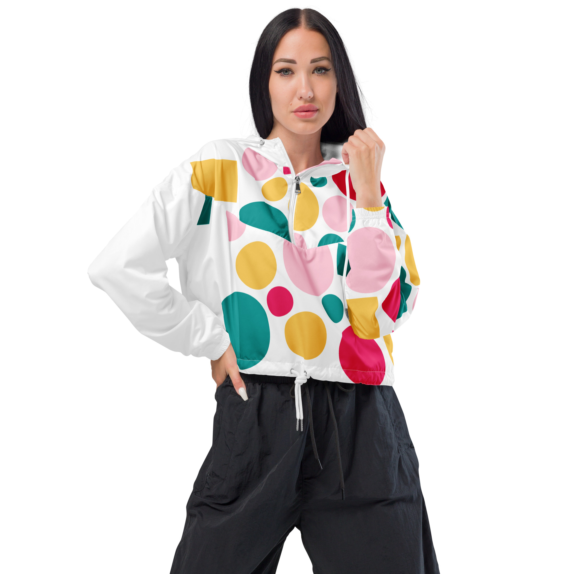 Women’s cropped windbreaker
