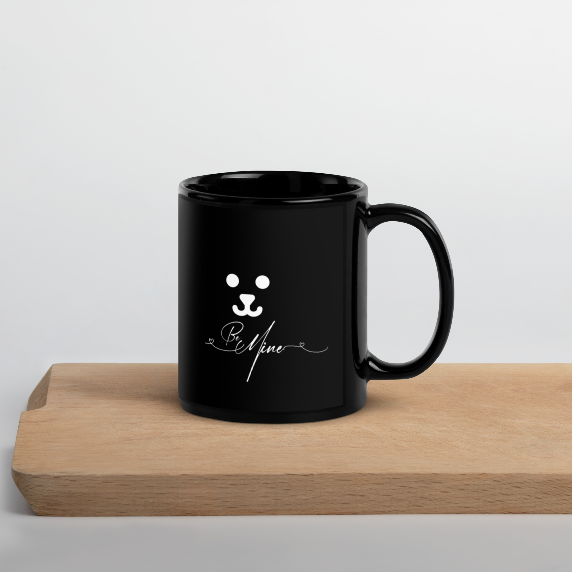 Black Glossy Mug