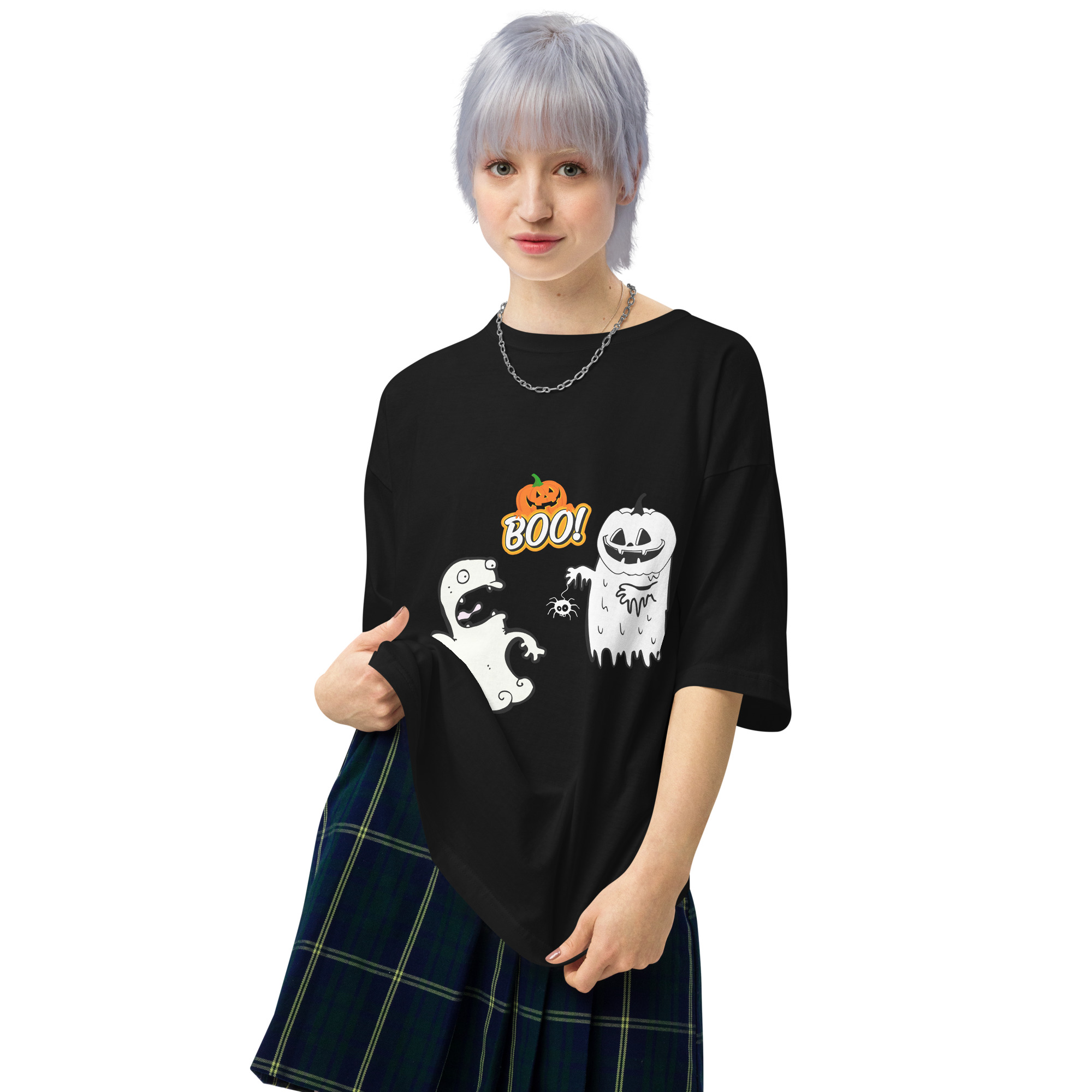 Funny Halloween Unisex oversized t-shirt Note this product is exclusively for Japan, South Korea, Hong Kong, Thailand.