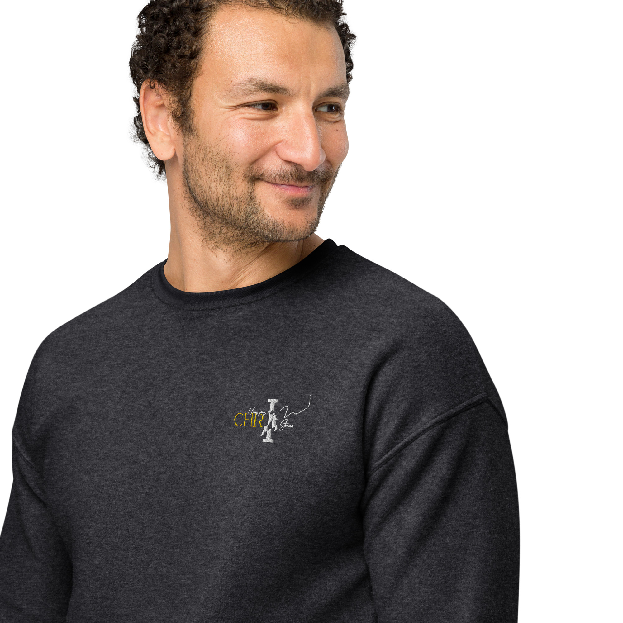 Unisex sueded fleece sweatshirt - Image 5