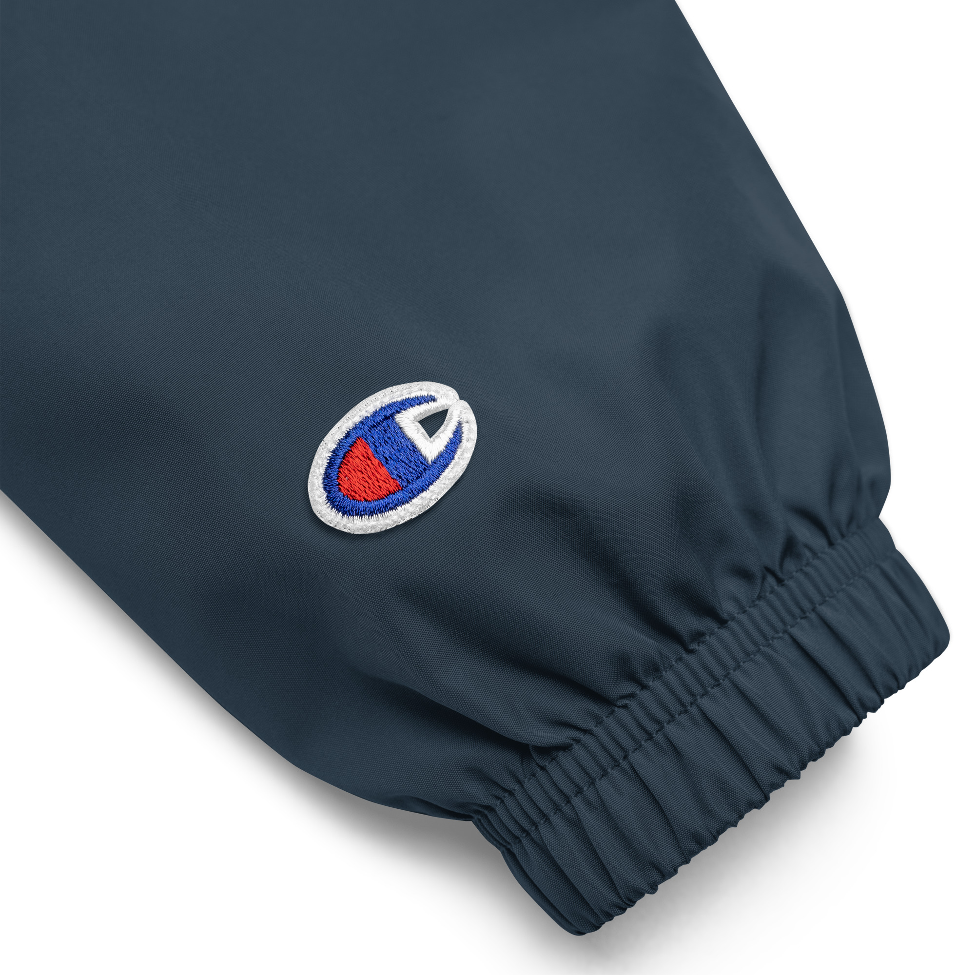 Embroidered Champion Packable Jacket - Image 10