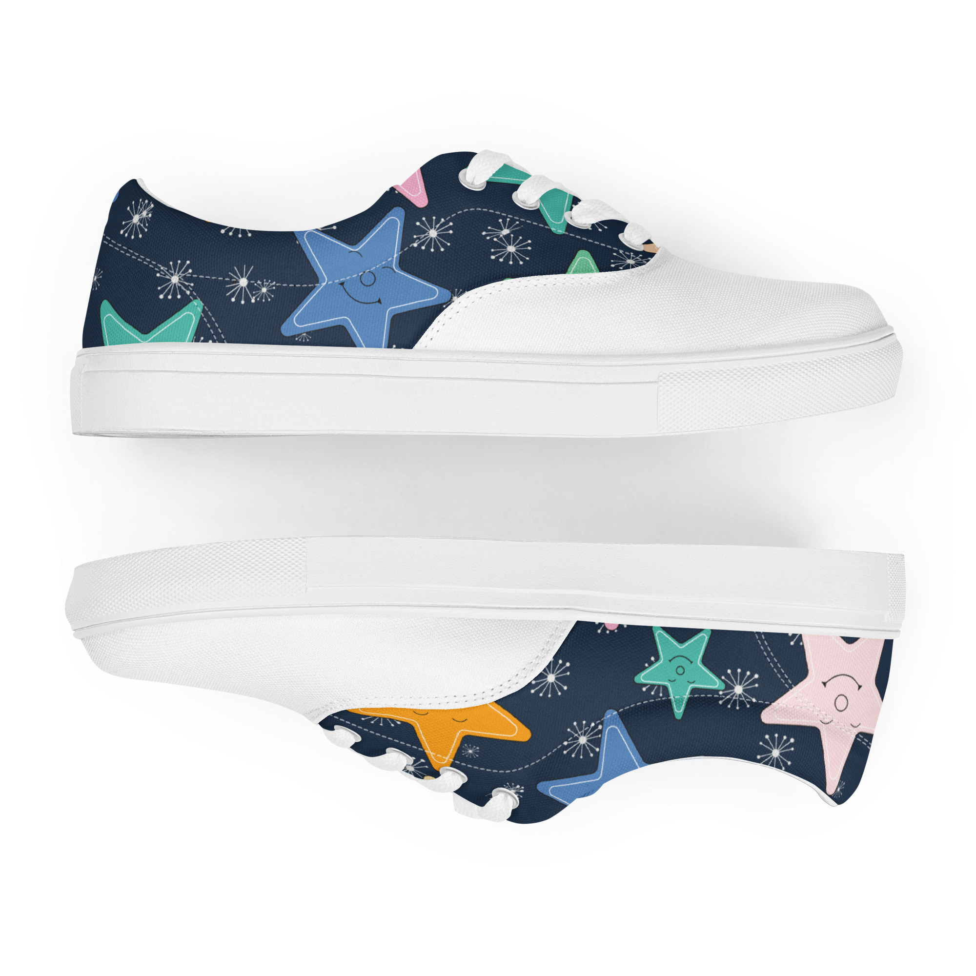 Men’s lace-up canvas shoes - Image 2