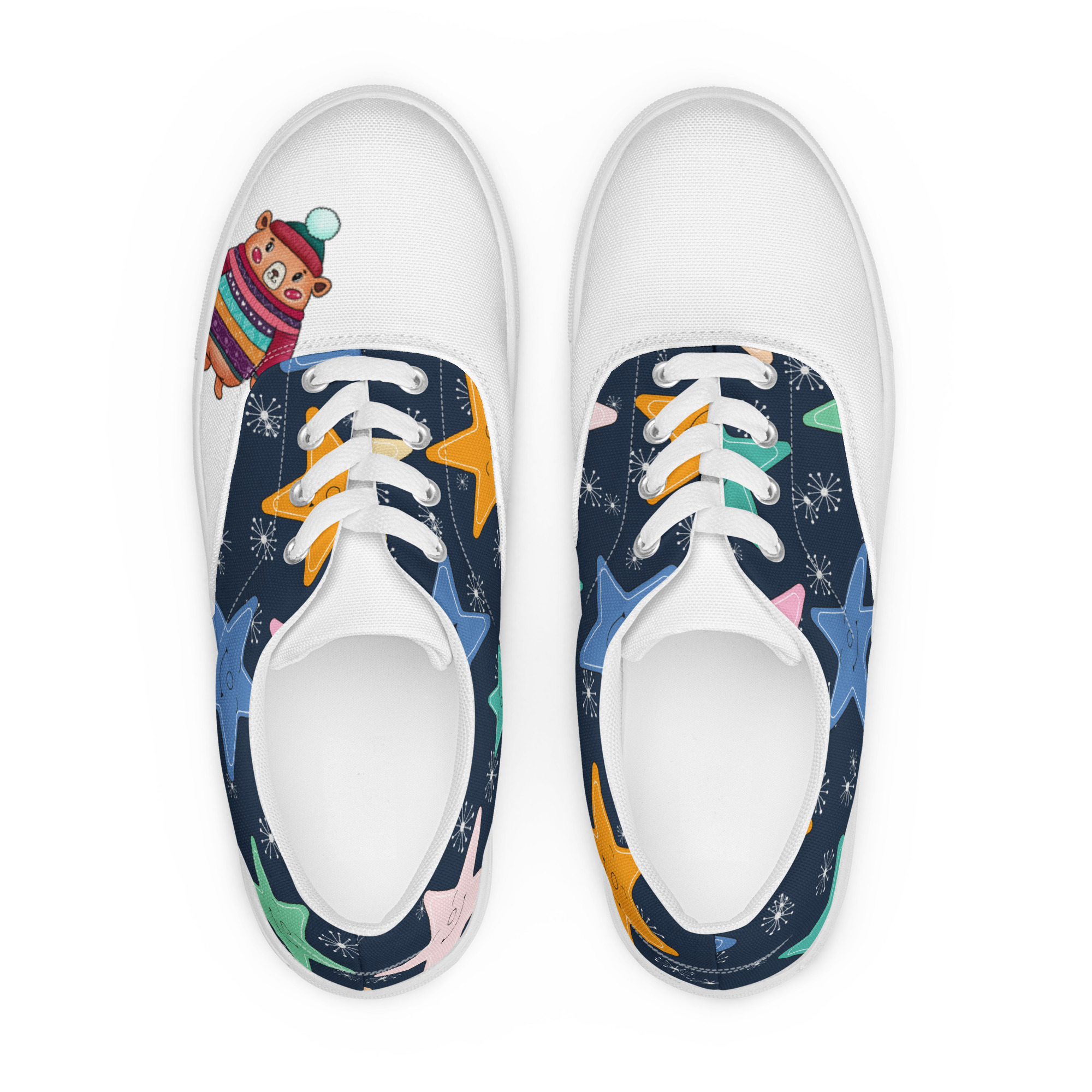 Men’s lace-up canvas shoes - Image 3