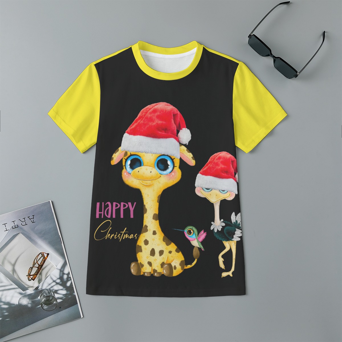All-Over Print Children's Short-Sleeve T-Shirt | 180GSM Cotton