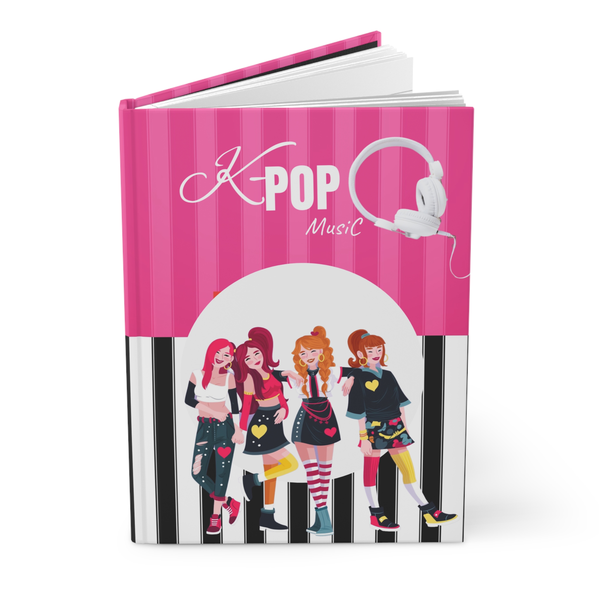 Hardcover Journal Matte k-pop Journal